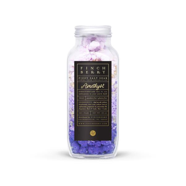 Finchberry - Amethyst Fizzy Salt Soak