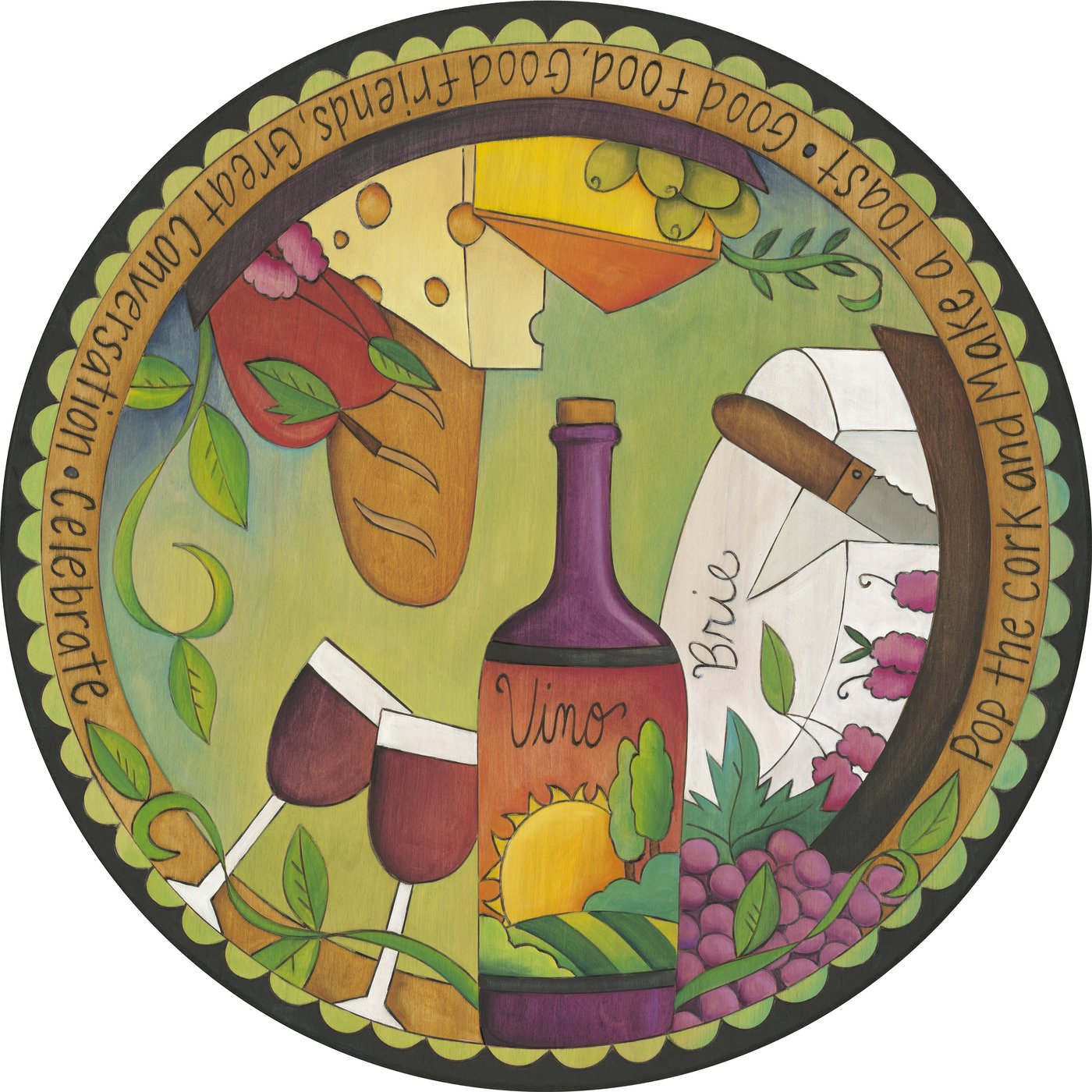 Sincerely, Sticks Lazy Susan Girls Night In - Artsy Abode