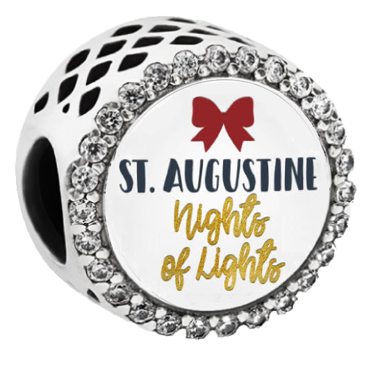 Pandora St Augustine Nights of Lights Button Charm - Artsy Abode