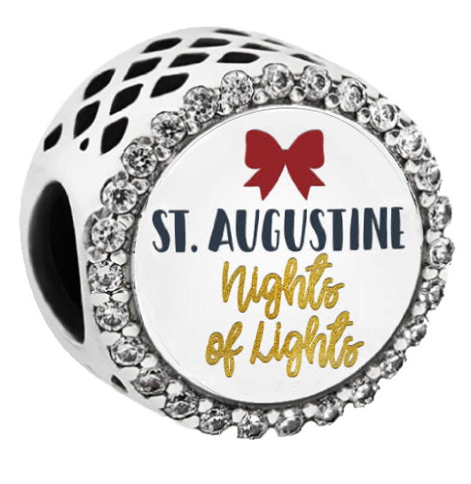 Pandora St Augustine Nights of Lights Button Charm - Artsy Abode