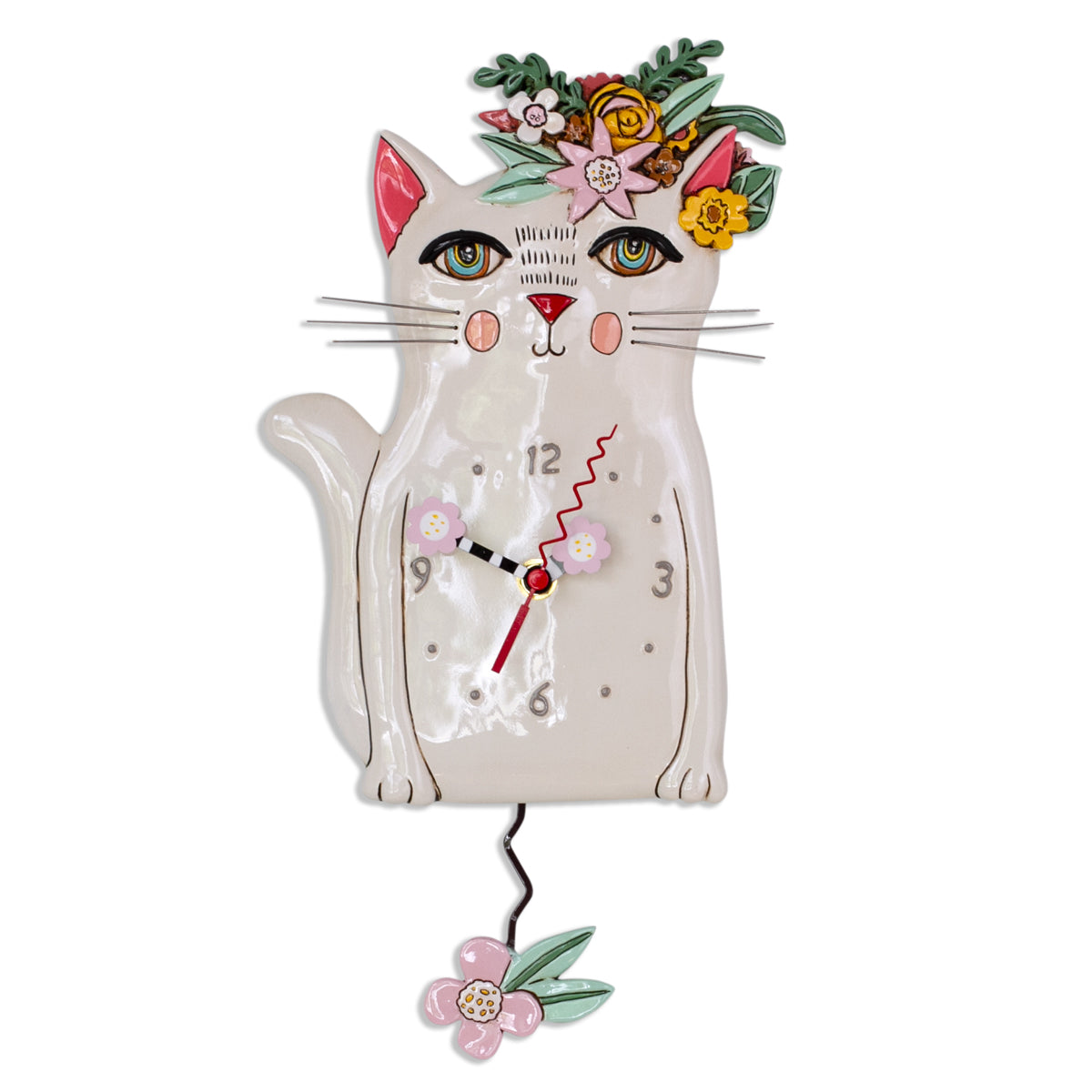 Allen Designs - Pretty Kitty Clock - Artsy Abode