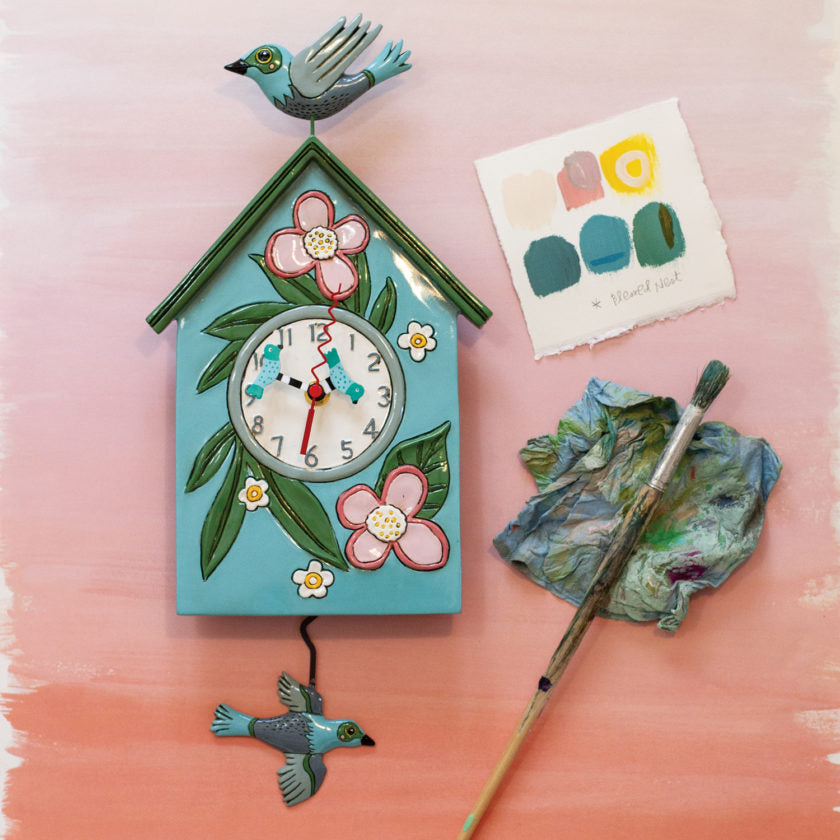 Allen Designs - Blessed Nest Clock - Artsy Abode