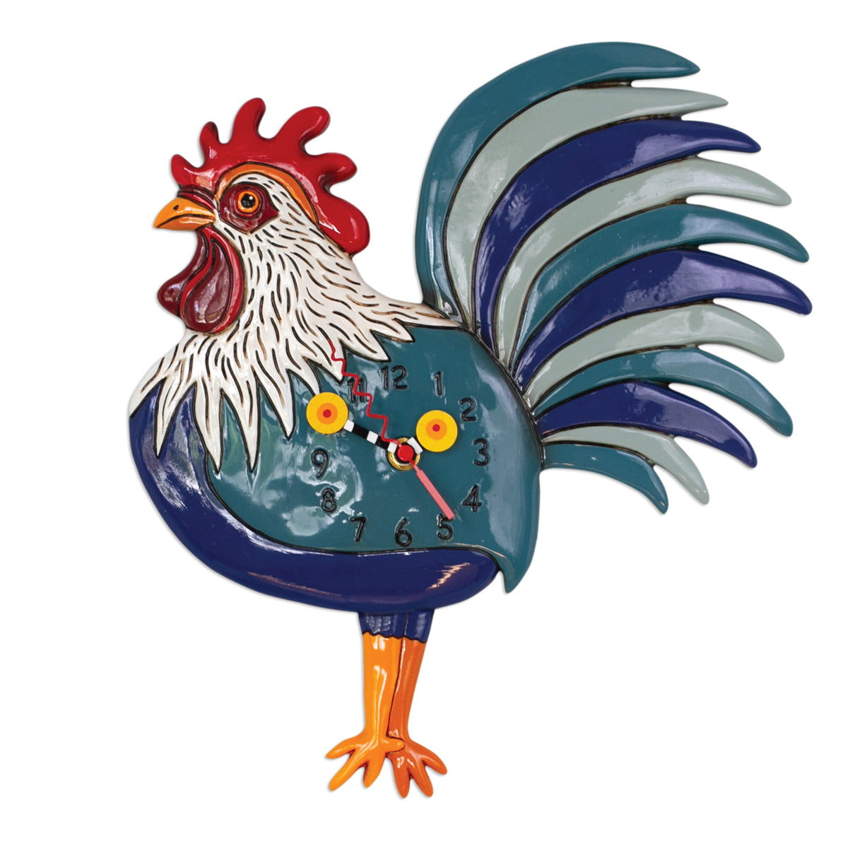 Allen Designs - Rise N Shine Rooster Clock - Artsy Abode