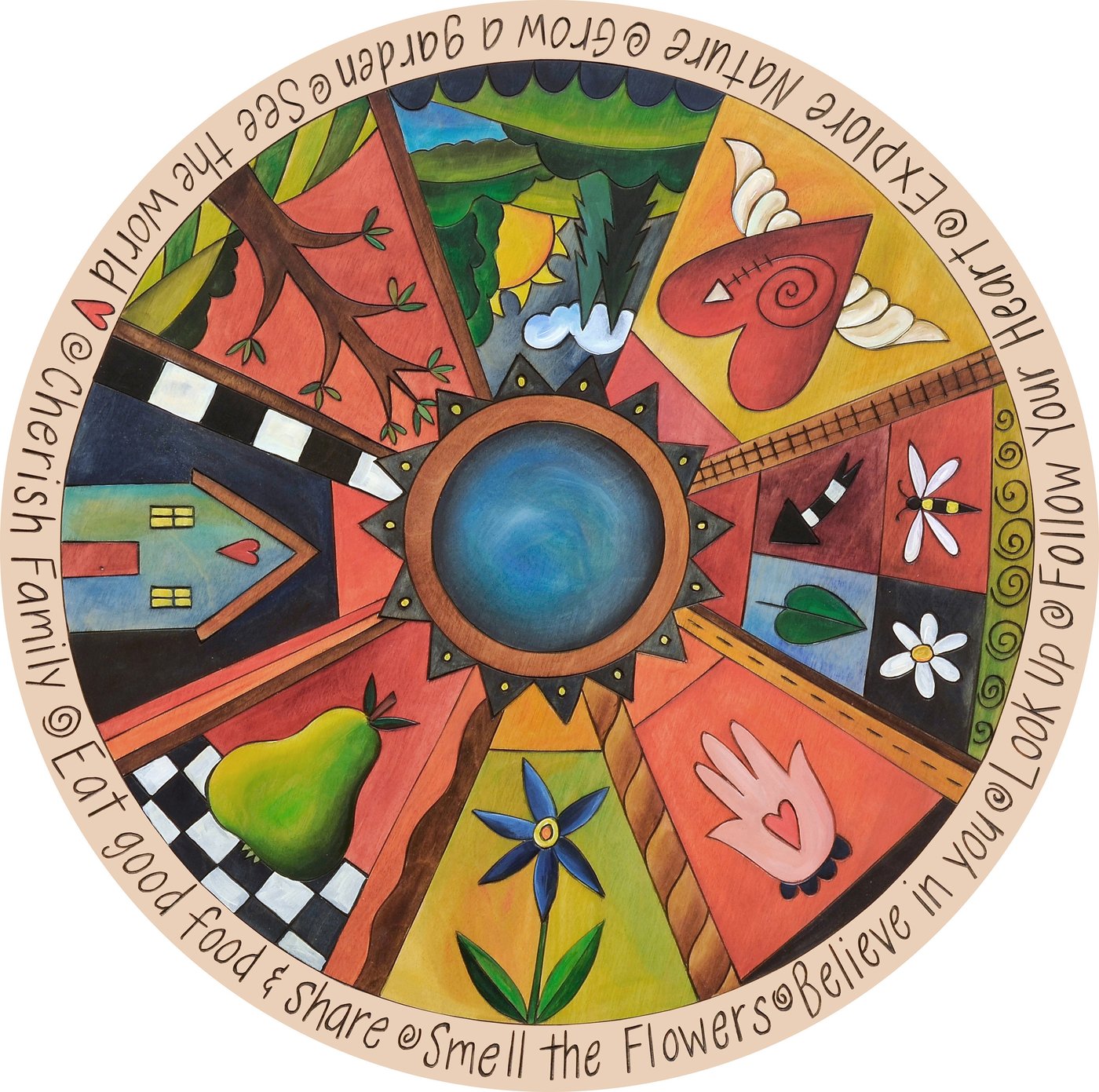 Sincerely, Sticks Lazy Susan Your Life Is Art - Artsy Abode