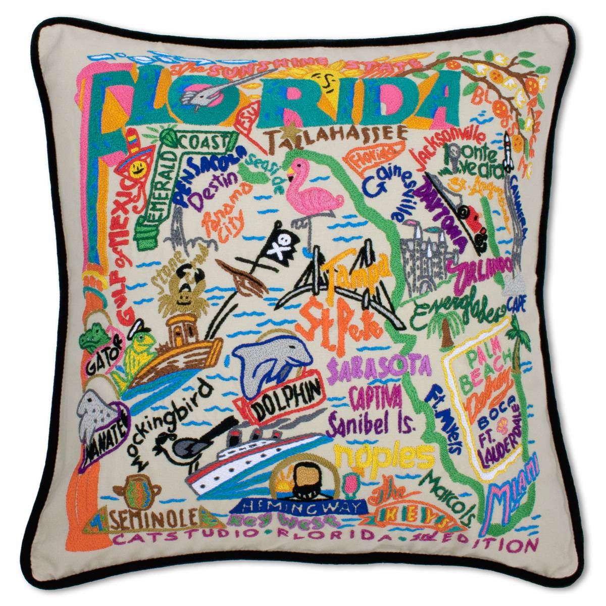 catstudio Florida Pillow - Artsy Abode