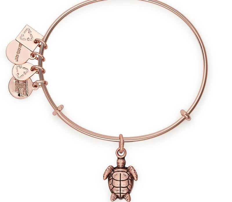 Alex & Ani - Charity by Design: Sea Turtle- Rose Gold - Artsy Abode