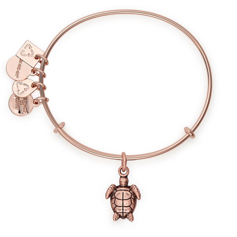 Alex & Ani - Charity by Design: Sea Turtle- Rose Gold - Artsy Abode