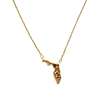 Sand Bar - Florida Necklace - Gold - Artsy Abode