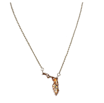 Sand Bar - Florida Necklace - Silver - Artsy Abode