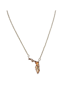 Sand Bar - Florida Necklace - Silver - Artsy Abode