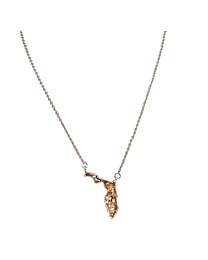 Sand Bar - Florida Necklace - Silver - Artsy Abode