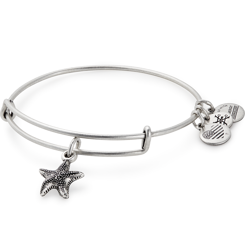 Alex and Ani - Starfish Bracelet - Rafaelian Silver - Artsy Abode