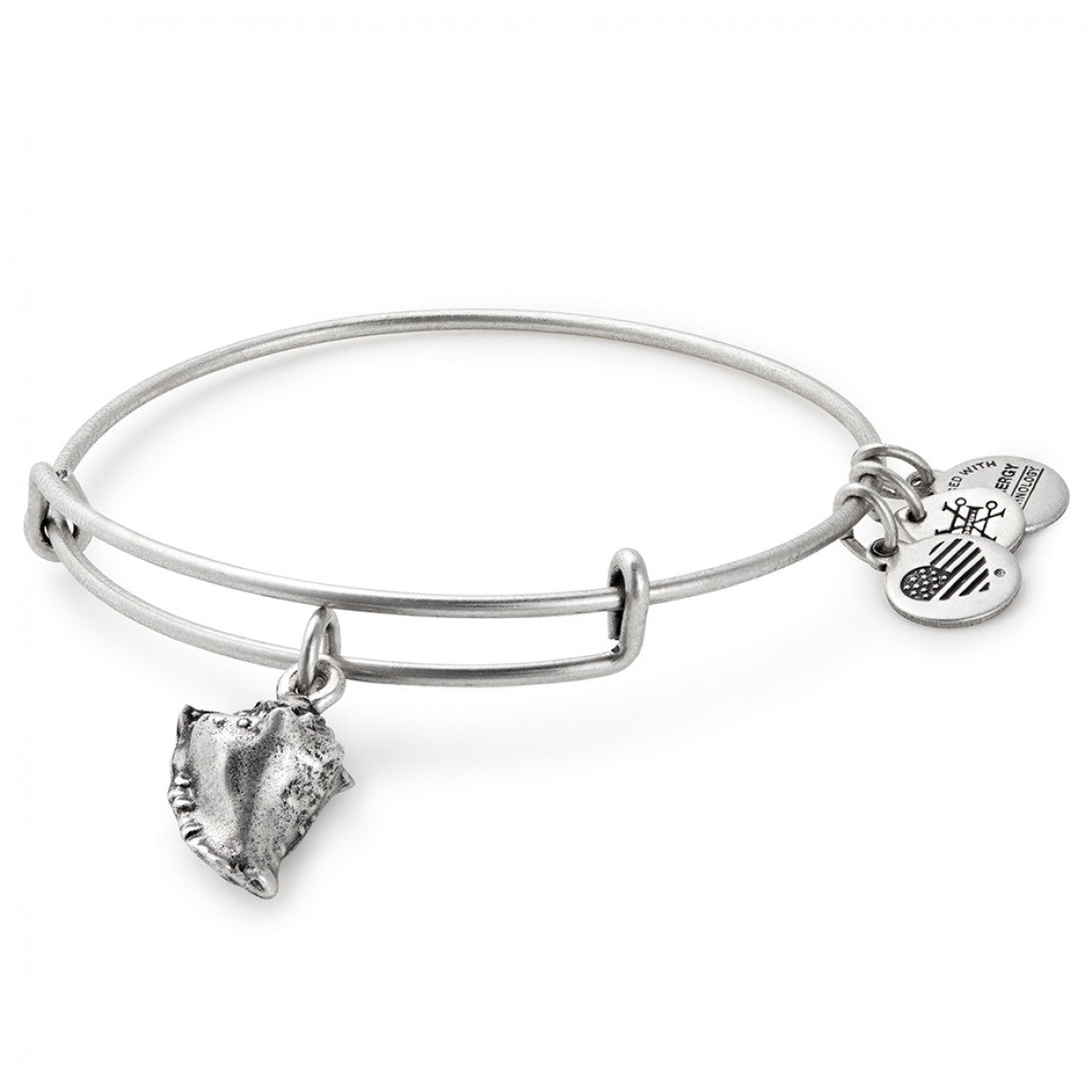 Alex and Ani - Conch Shell Bracelet - Rafaelian Silver - Artsy Abode