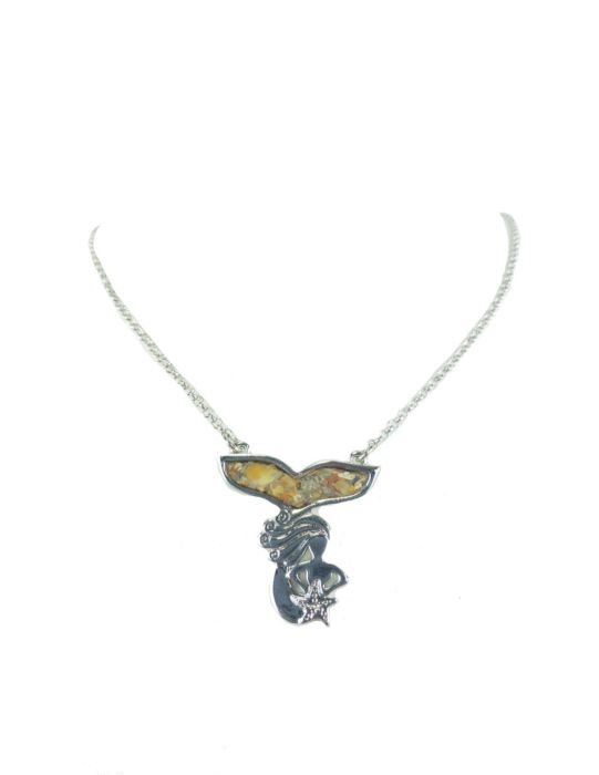 Sand Bar - Mermaid Necklace - Silver - Artsy Abode