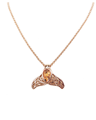 Sand Bar - Mermaid Tail Necklace - Rosegold - Artsy Abode