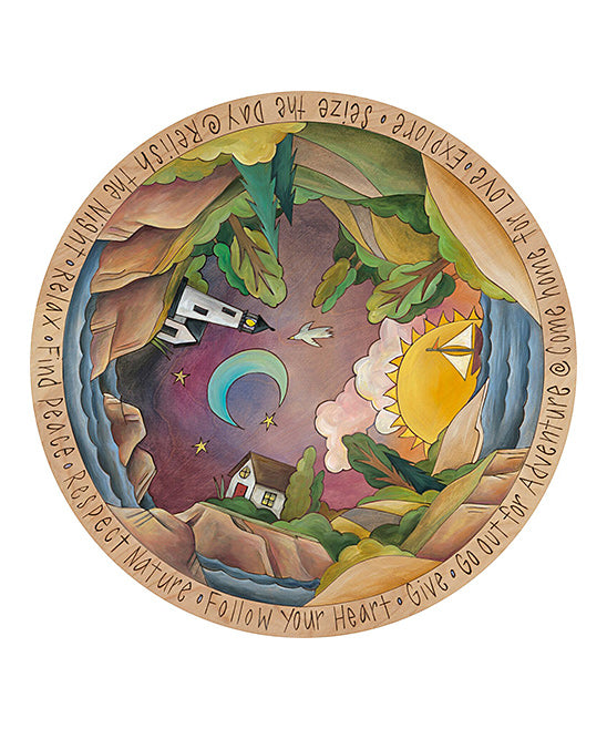 Sincerely, Sticks Lazy Susan - Seize The Day - Artsy Abode