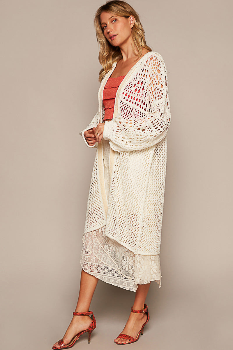 Hoodie Cardigan - Artsy Abode