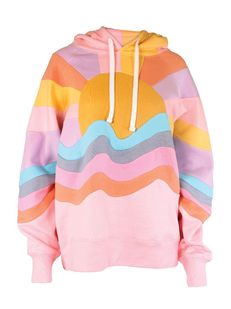 Retro Sunset Hoodie - Artsy Abode