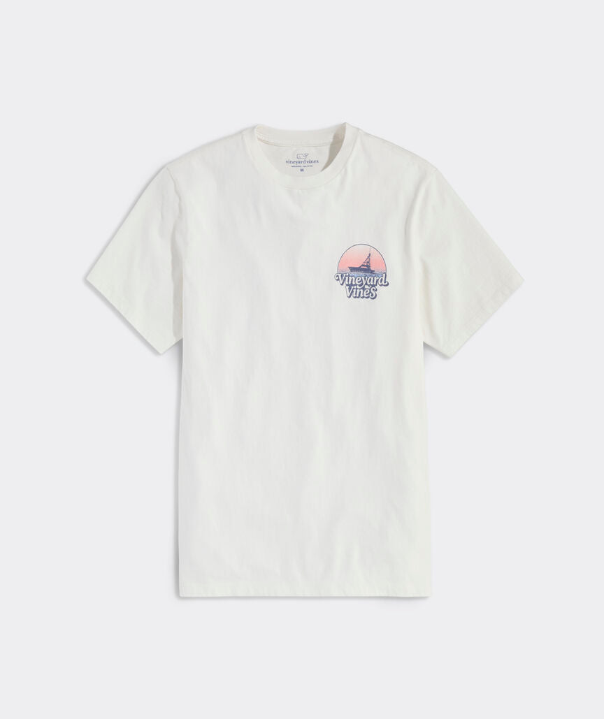 Sunset Sport Fisher Short-Sleeve Tee | Artsy Abode