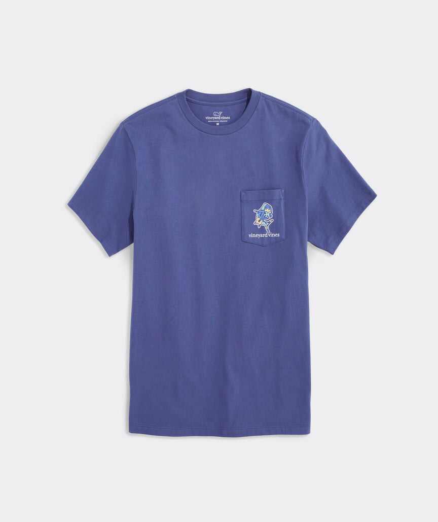 Mahi Icon Short-Sleeve Pocket Tee - Artsy Abode