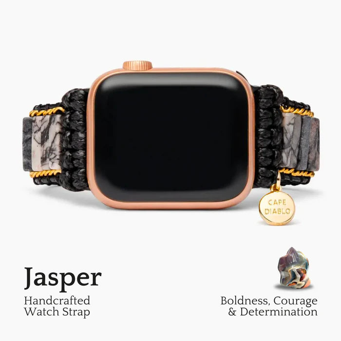 Opulent Jasper Apple Watch Strap - Artsy Abode