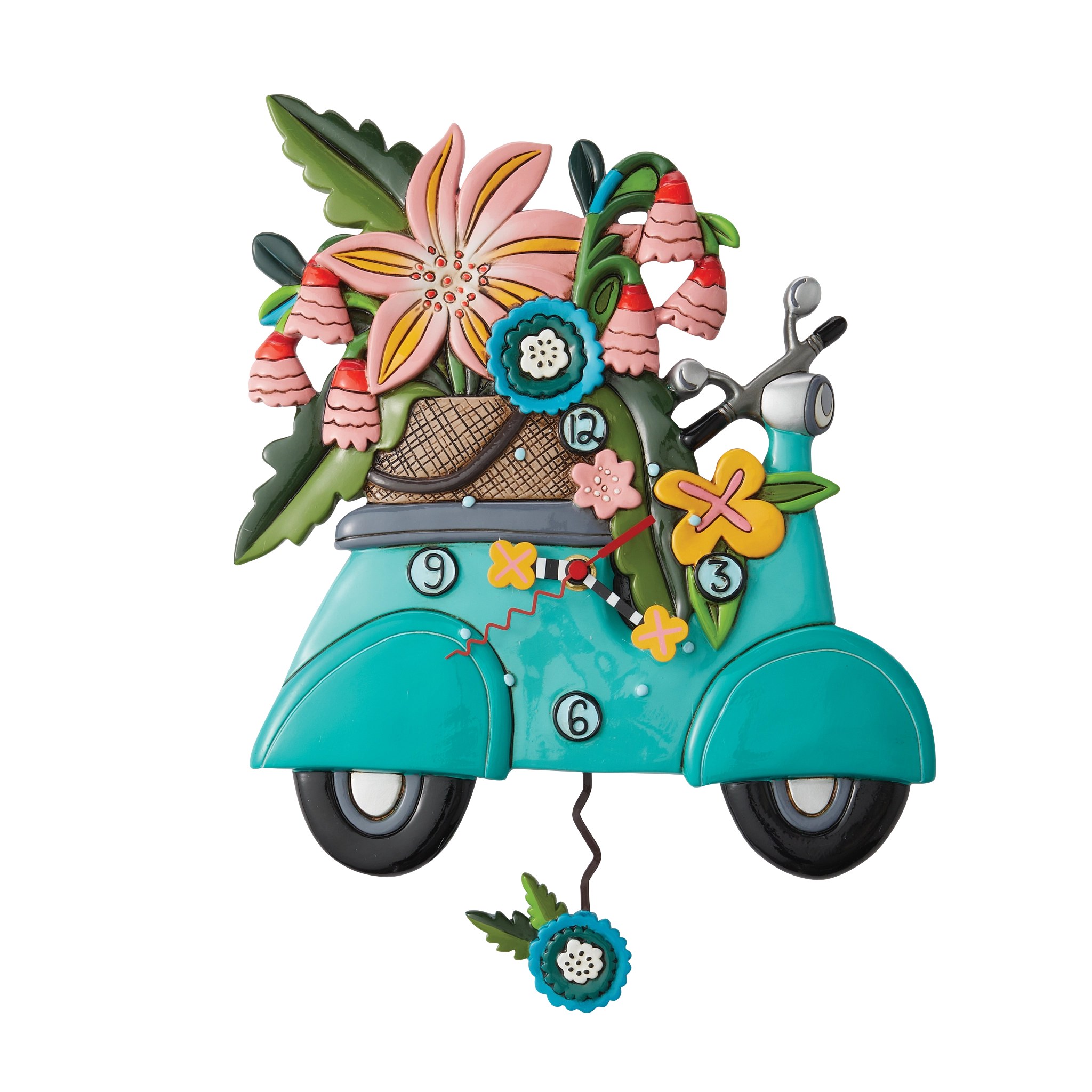 Scoot in Through Life Clock - Artsy Abode