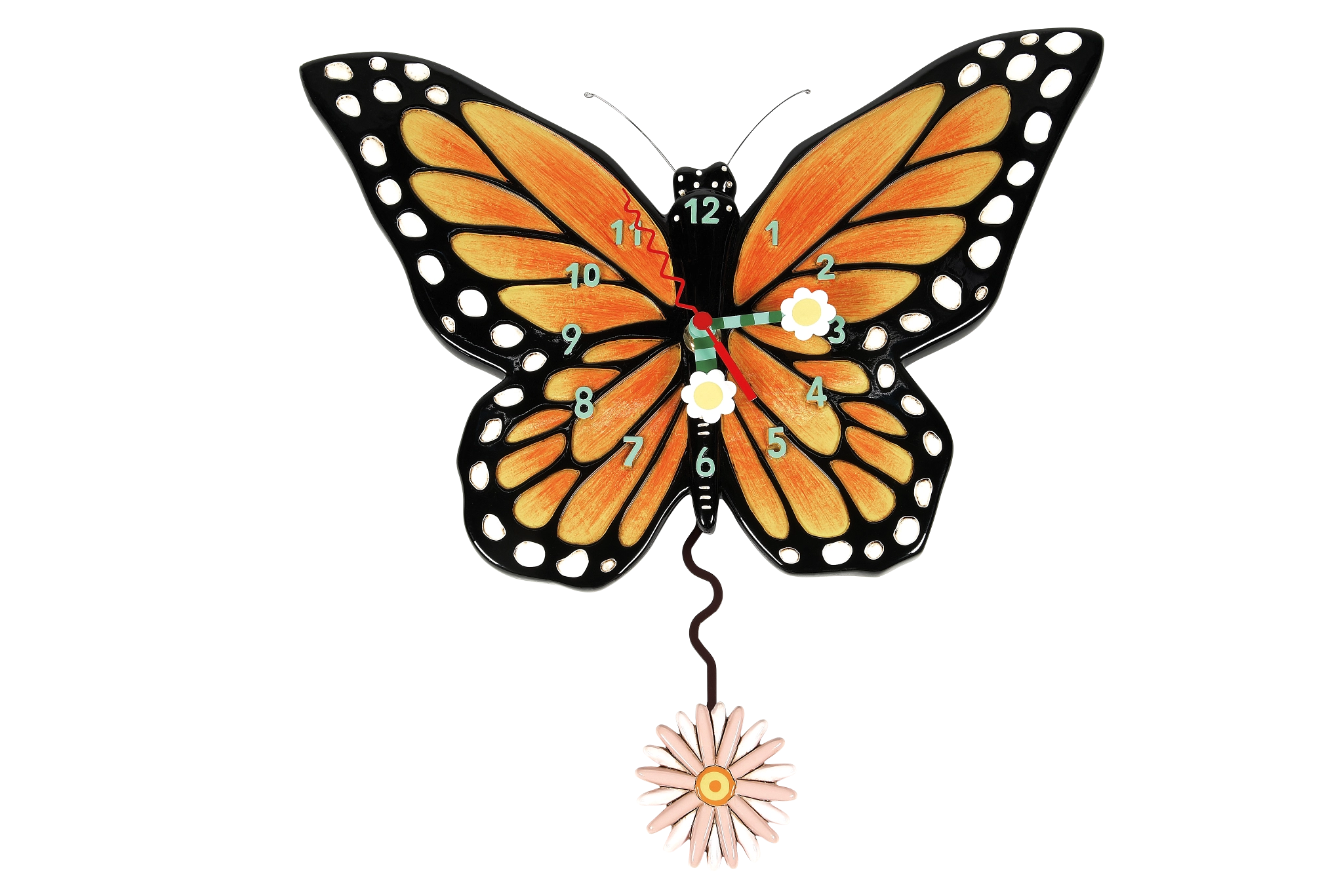 Spread Your Wings Butterfly Clock - Artsy Abode