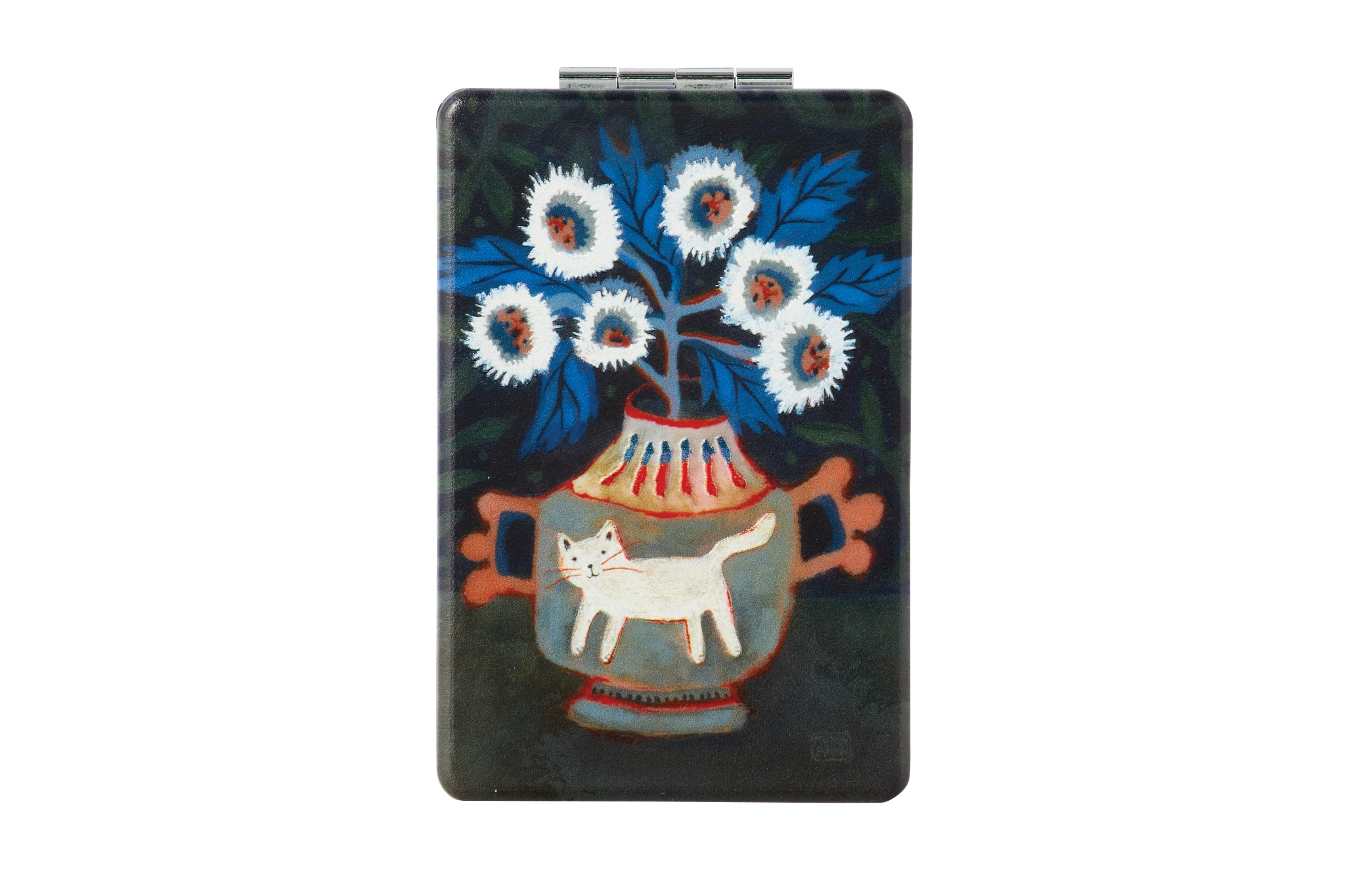 Kitty Blooms Compact Mirror - Artsy Abode