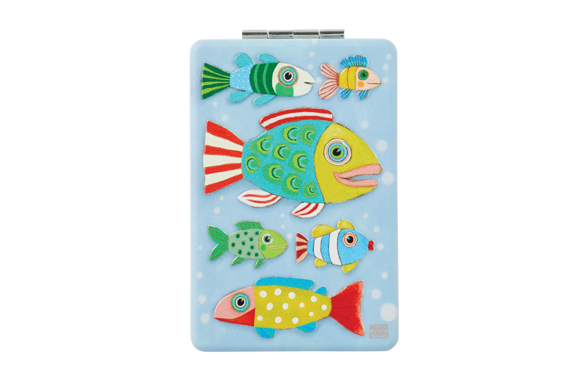 School of Fish Compact Mirror - Artsy Abode