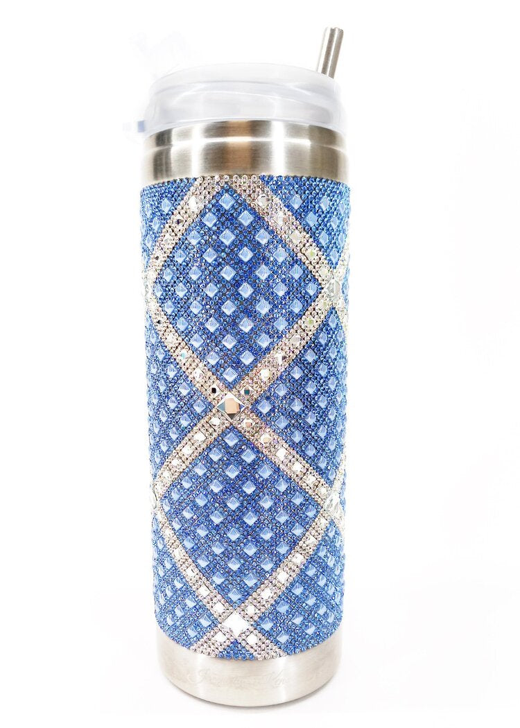 Mariners Cross Collection Light Blue Tumbler - Artsy Abode
