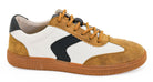 Spoiler Alert Tan Combo retro lace-up women’s sneaker