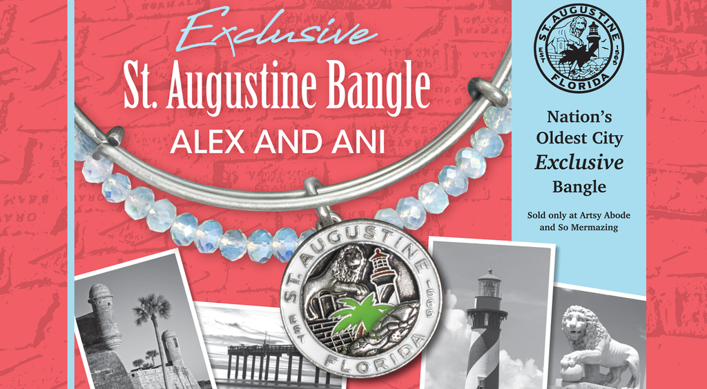Exclusive Alex and Ani St Augustine Bangle