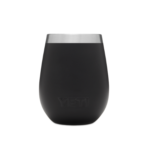 Yeti 10 Oz Wine Tumbler Black - Artsy Abode