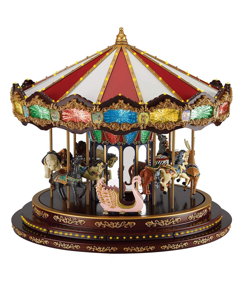 Mr Christmas Marquee Deluxe Carousel - Artsy Abode