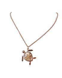 Sand Bar - Turtle Necklace - Rosegold - Artsy Abode