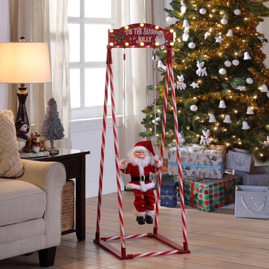 Mr Christmas Swinging Santa | Artsy Abode
