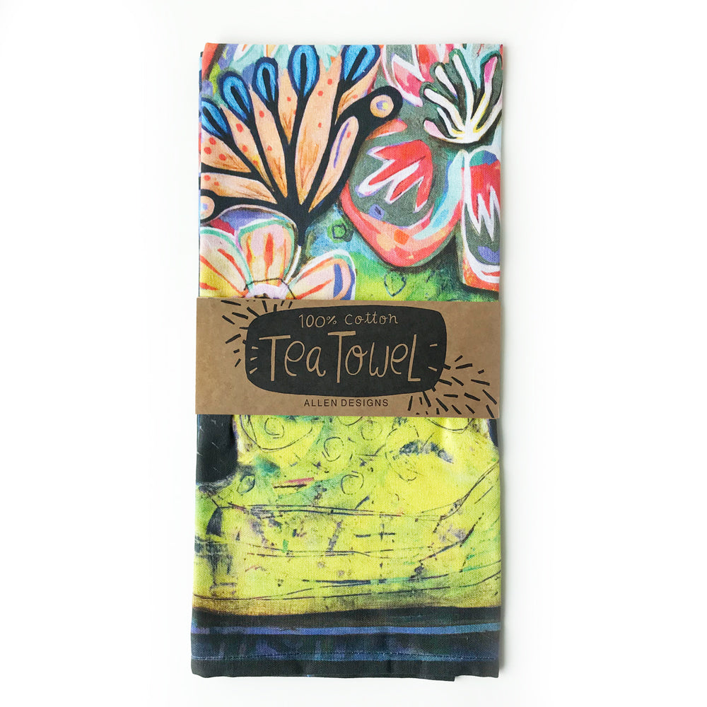 Allen Designs - Vessel Of Love Tea Towel