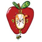 Allen Designs - Apple Clock - Artsy Abode