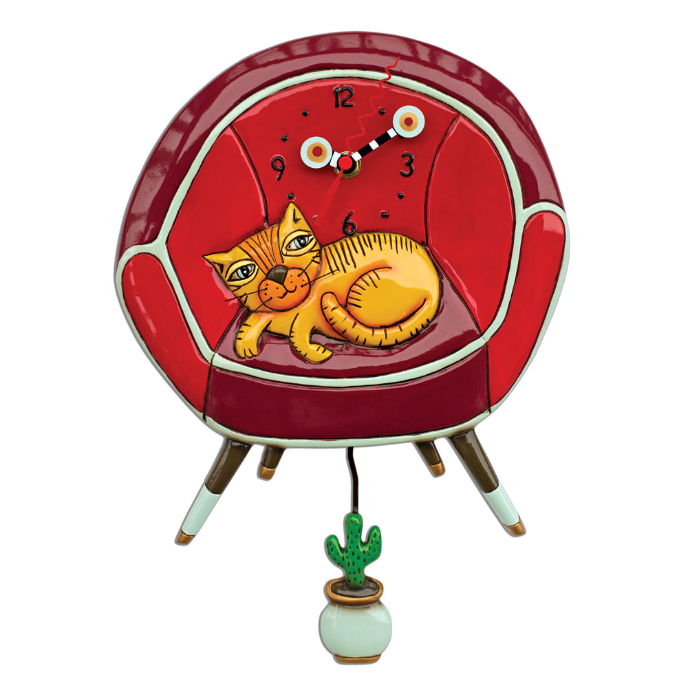 Allen Designs - Cat In Chair - Artsy Abode