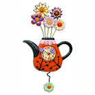 Allen Designs - Flower-Tea-Ful Clock - Artsy Abode