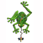 Allen Designs - Frog Fly Clock - Artsy Abode