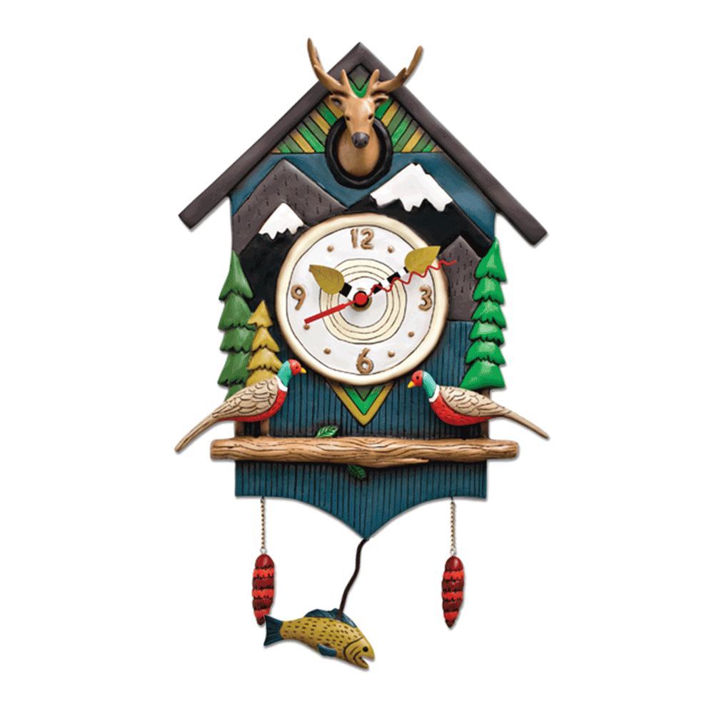 Allen Designs - Mountain Time Clock - Artsy Abode
