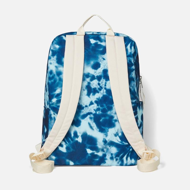Pura Vida Classic Backpack Blue Tie Dye