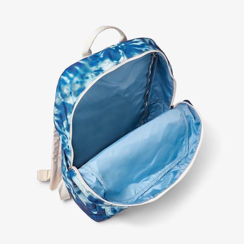 Pura Vida Classic Backpack Blue Tie Dye