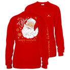 Simply Southern Youth Long Sleeve Tee - Santa Red - Artsy Abode