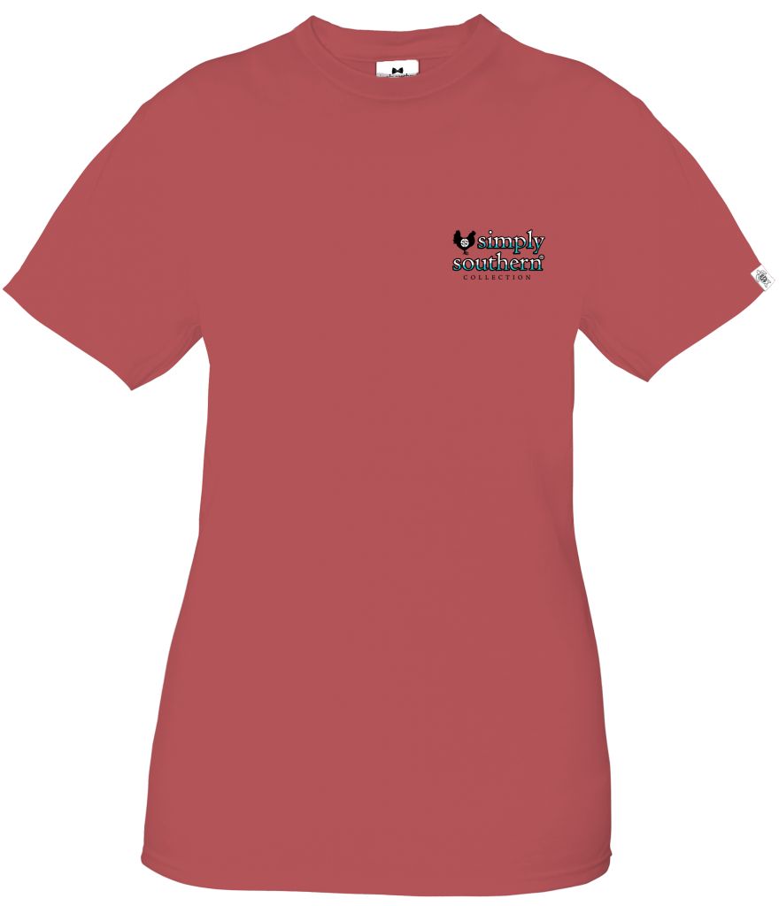 Simply Southern Short Sleeve Tee My Best in Spice