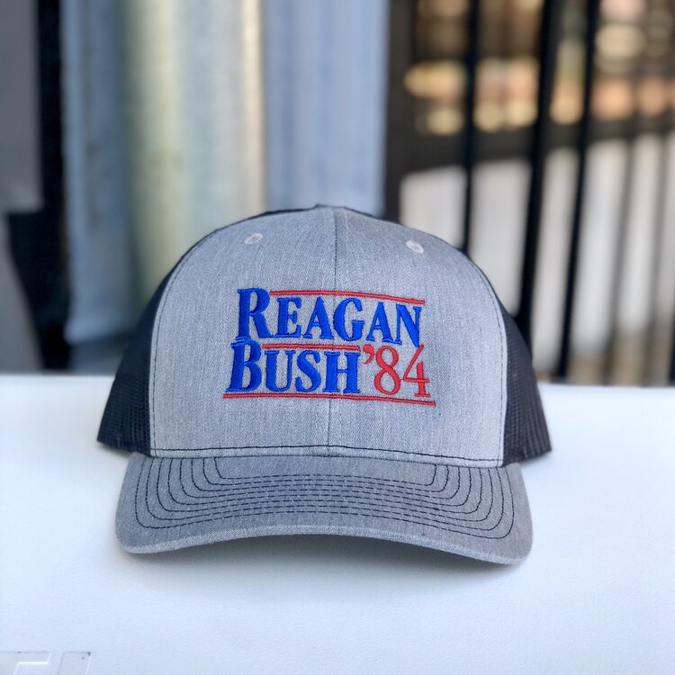 Southern Snap Reagan Bush '84 Hat in Heather/Navy