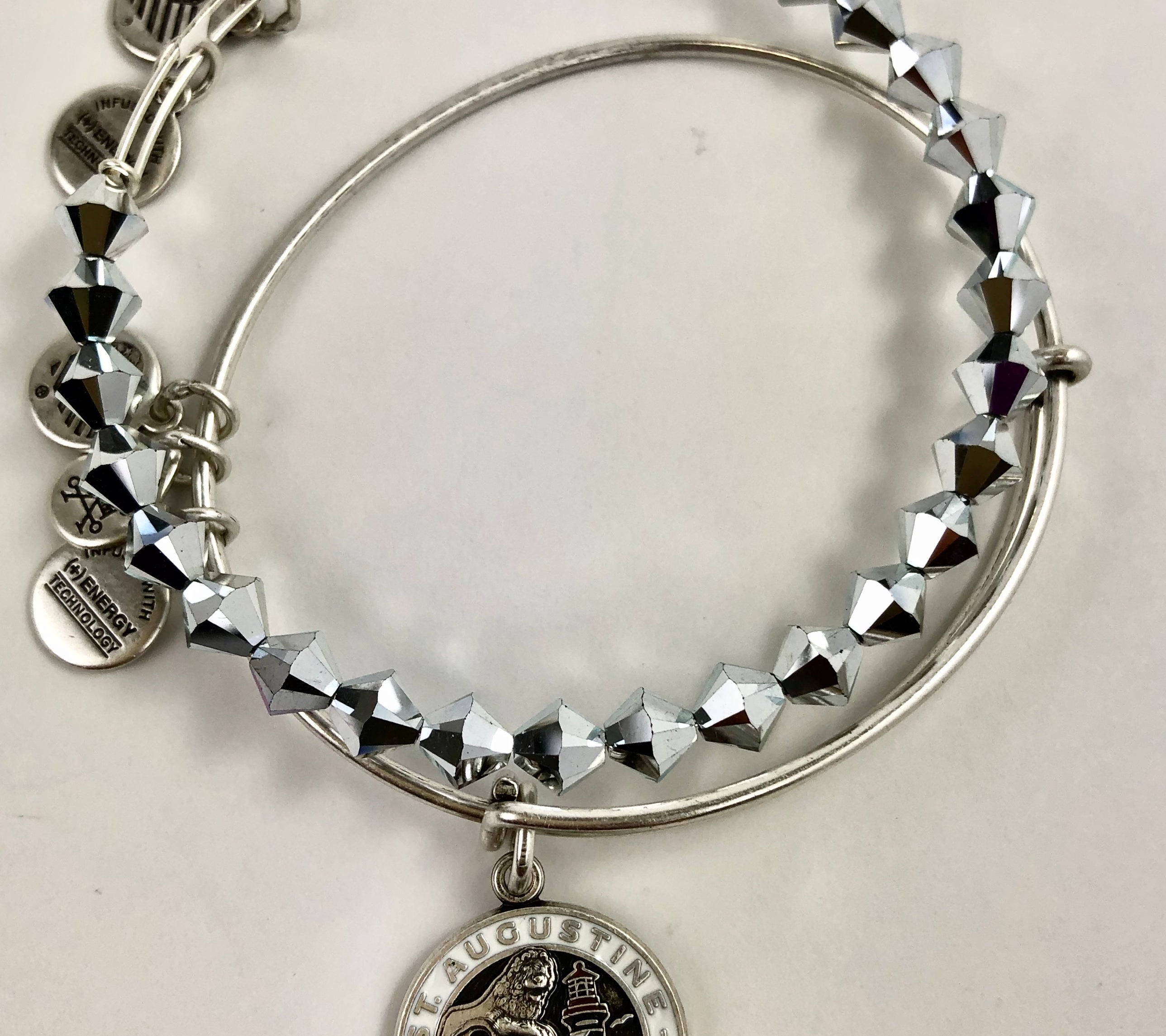 Alex and Ani - St Augustine Florida Bangle Set in Silver - Artsy Abode