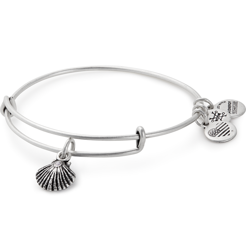 Alex and Ani - Sea Shell Bracelet - Rafaelian Silver - Artsy Abode