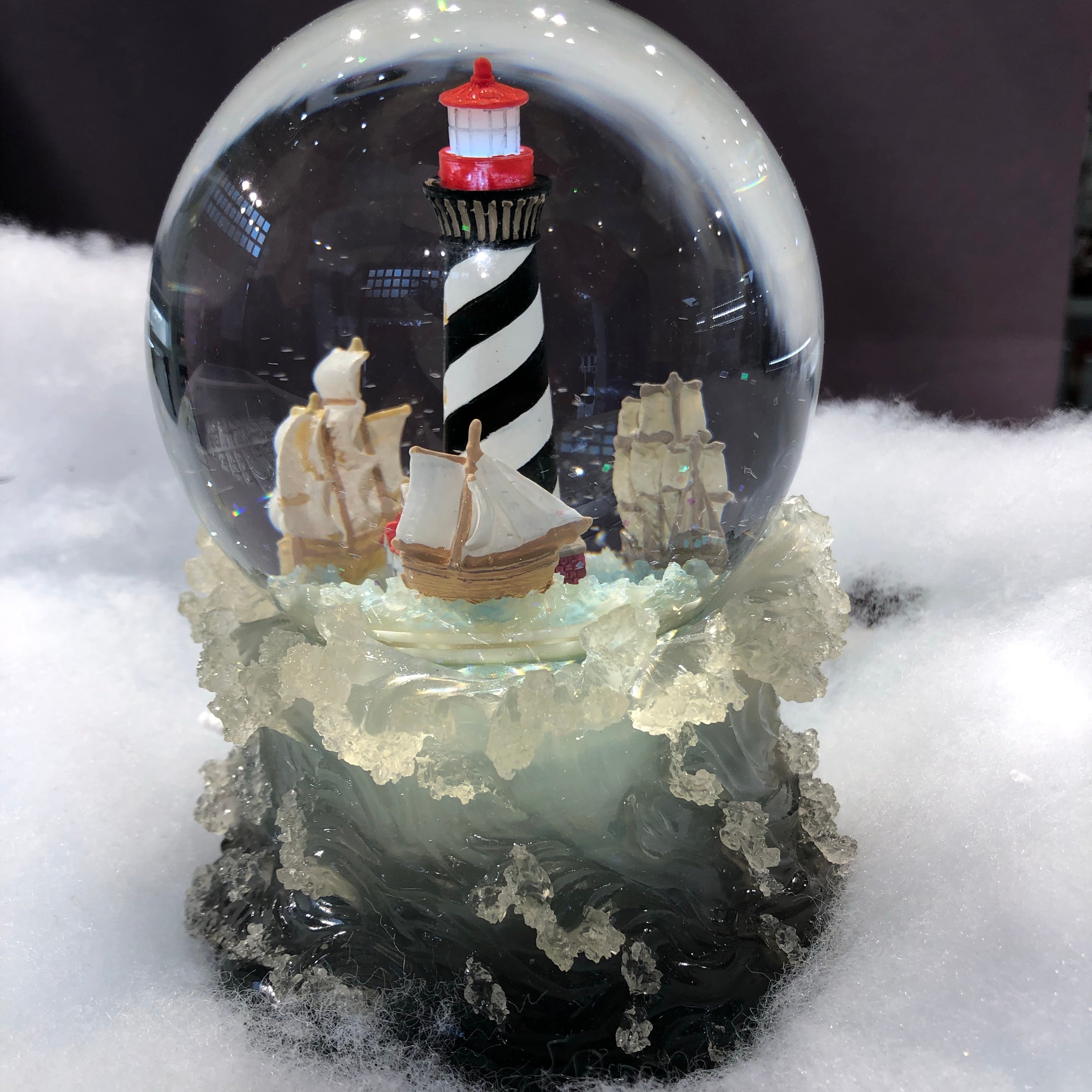 St Augustine Lighthouse Snow Globe